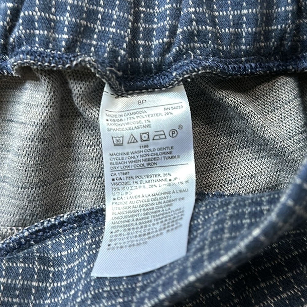 Banana Republic factory pull on tapered pants SZ 8 - Picture 5 of 12